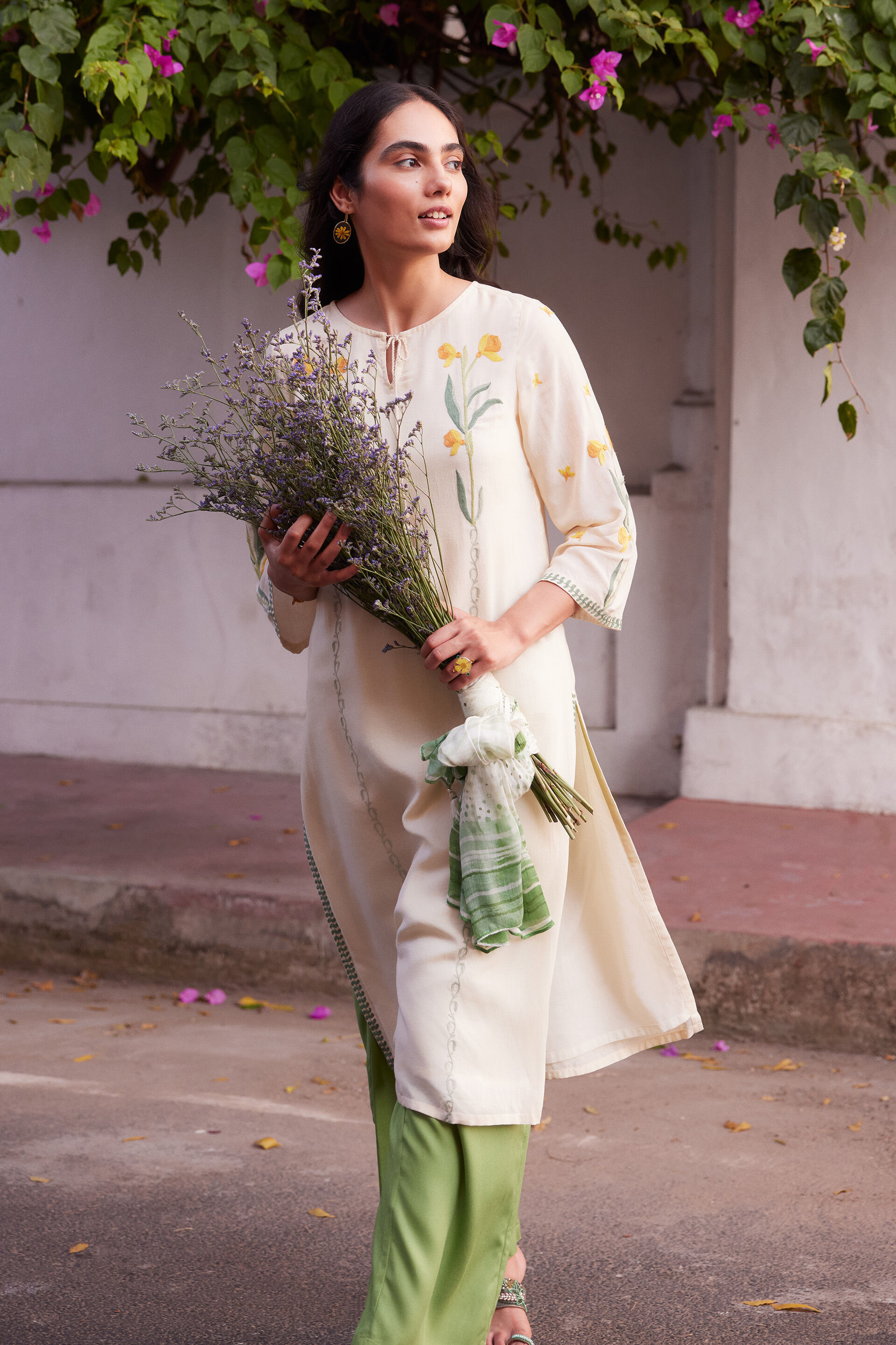 Gulon Sa Kurta, Off White, image 3